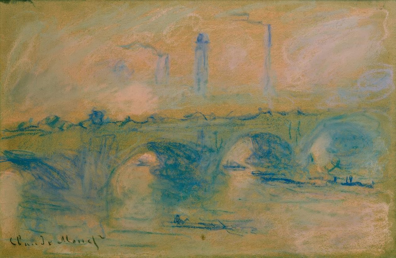 Waterloo Bridge von Claude Monet
