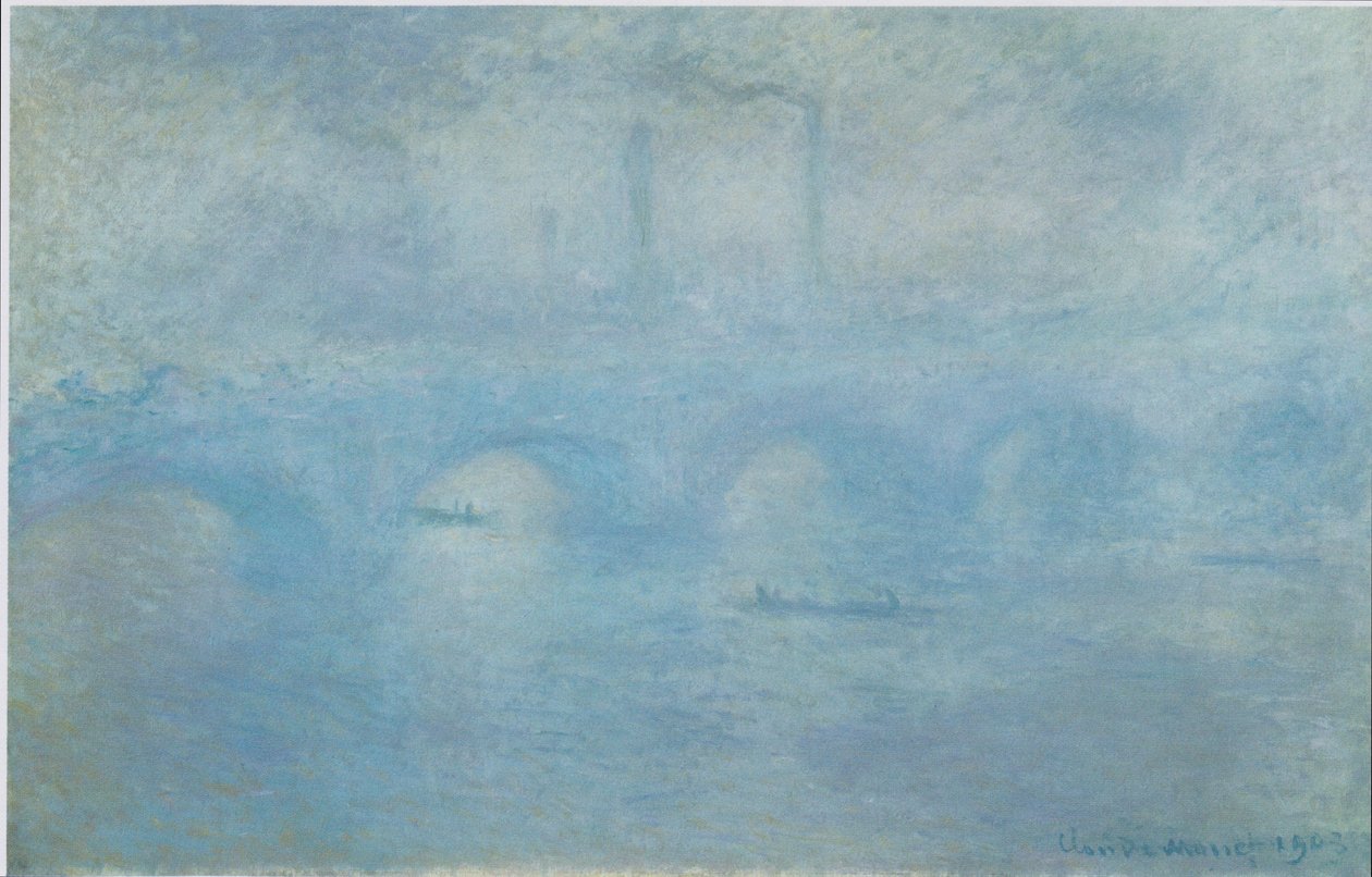 Waterloo-Brücke von Claude Monet