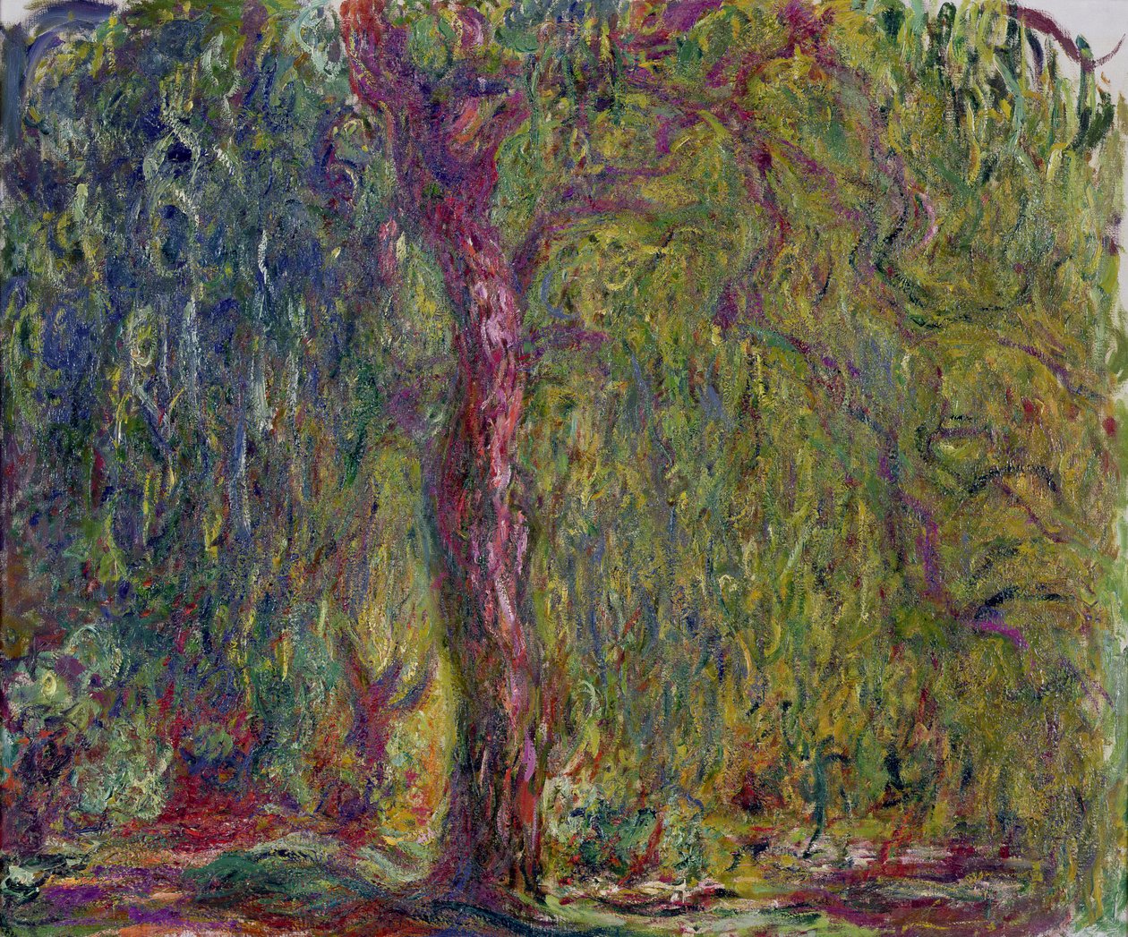 Trauerweide, 1918-19 von Claude Monet