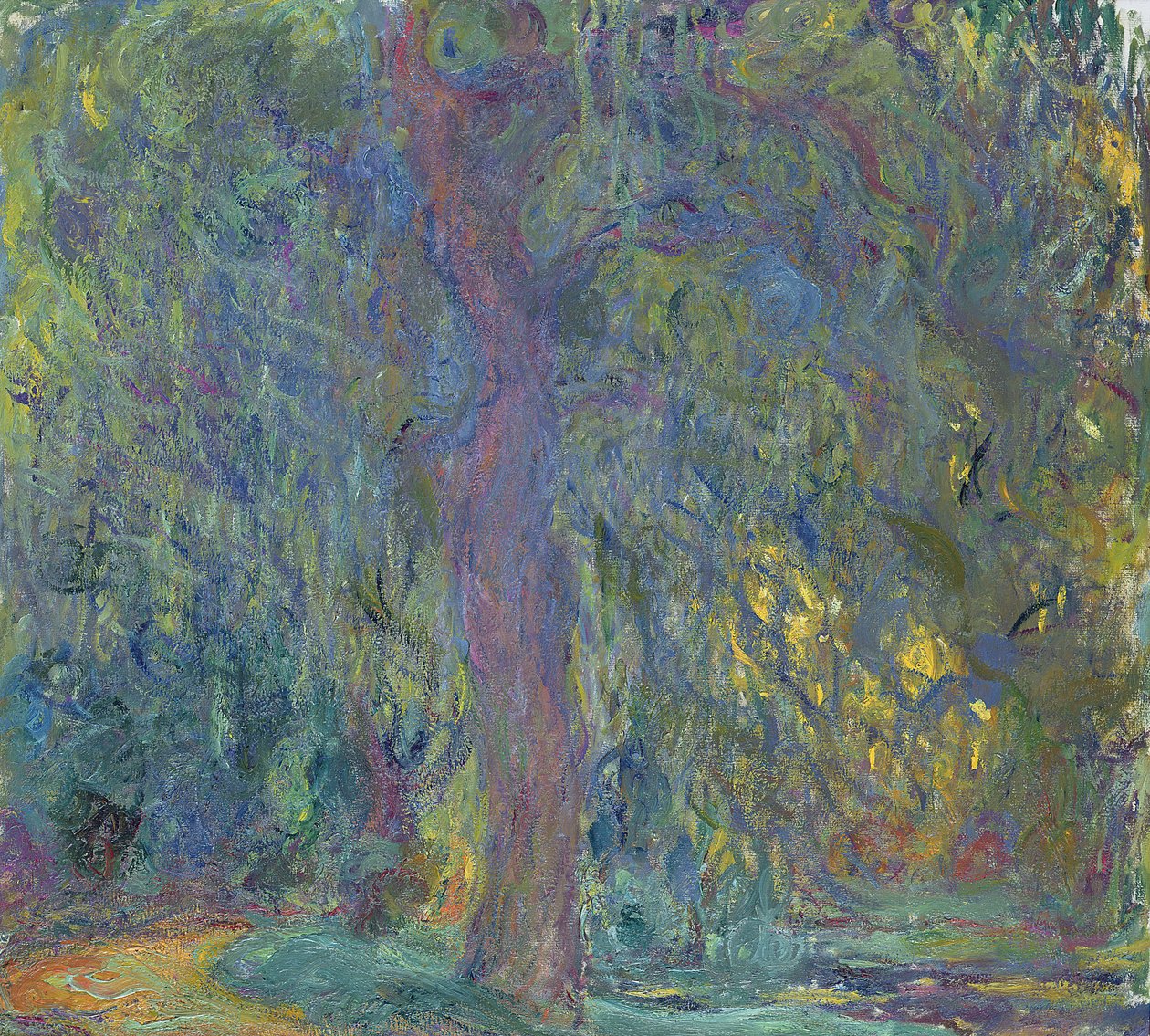 Trauerweide, 1918-19 von Claude Monet