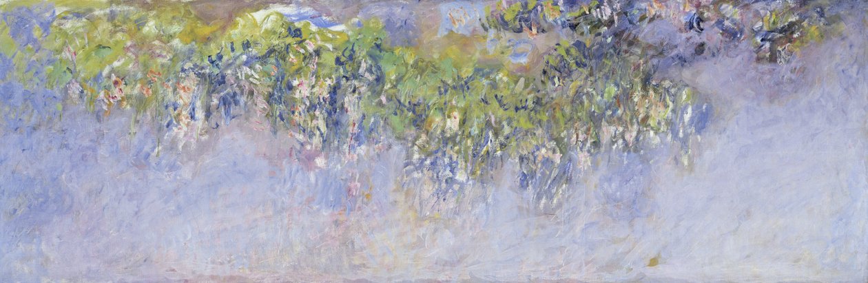 Blauregen, 1919-20 von Claude Monet