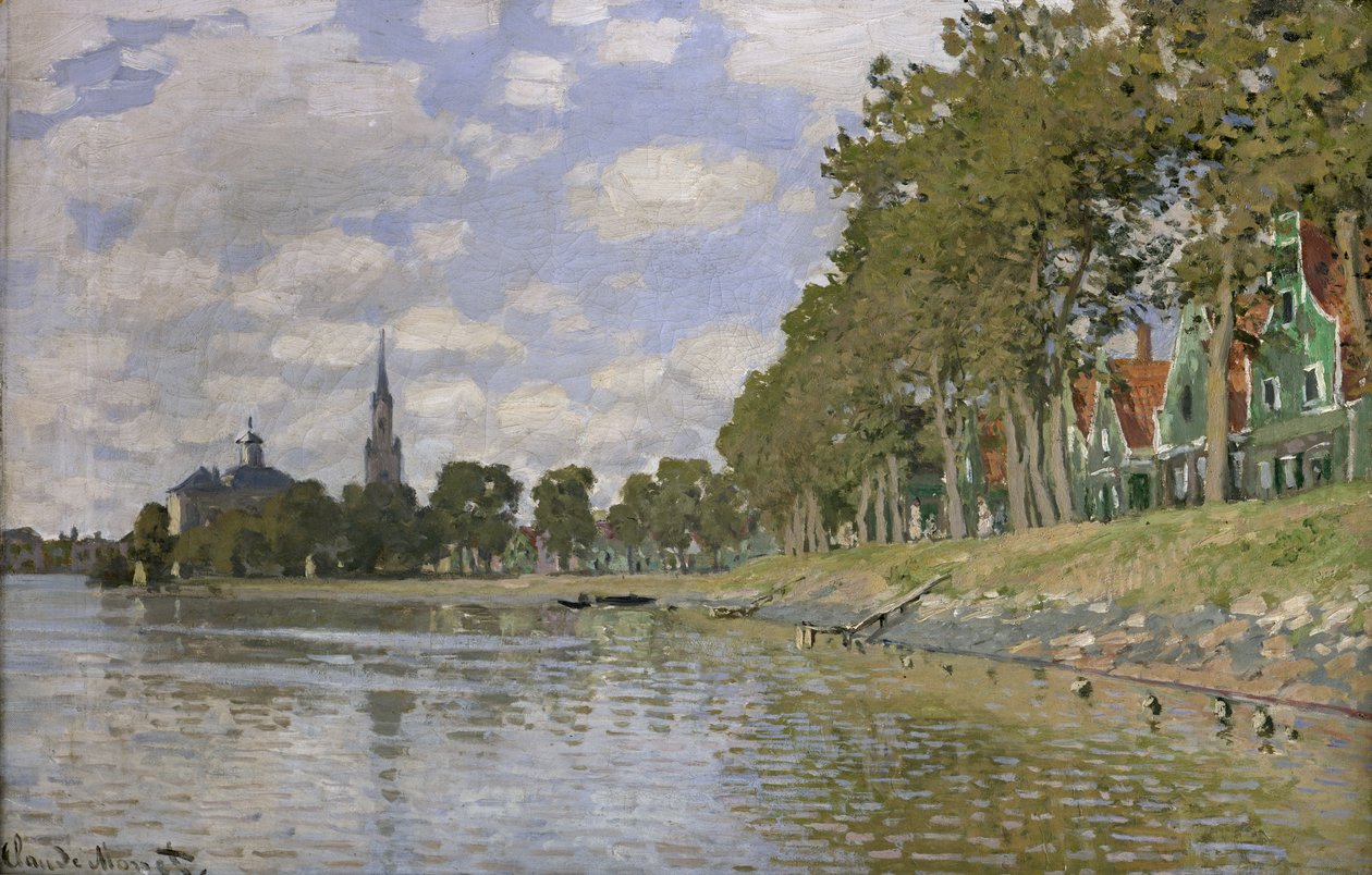 Zaandam (Holland) 1871 von Claude Monet