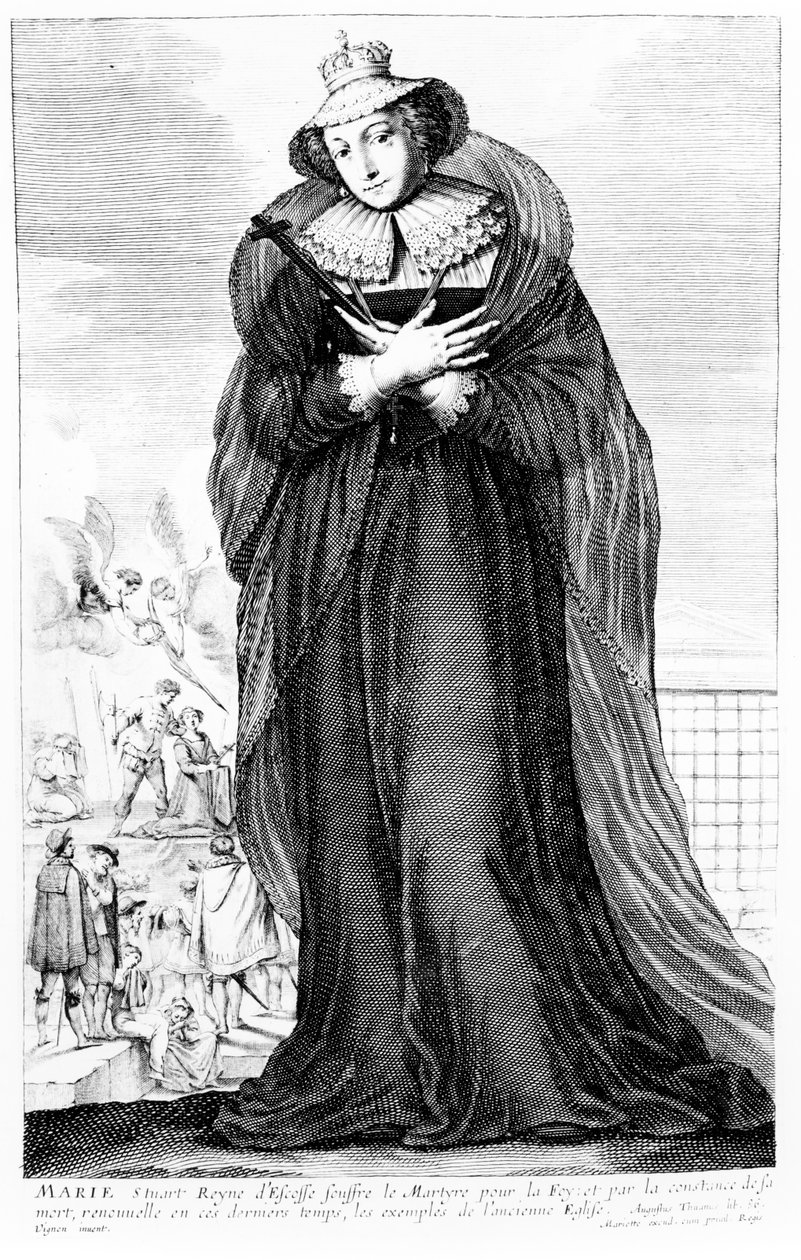 Maria Stuart, Königin von Schottland von Claude Vignon