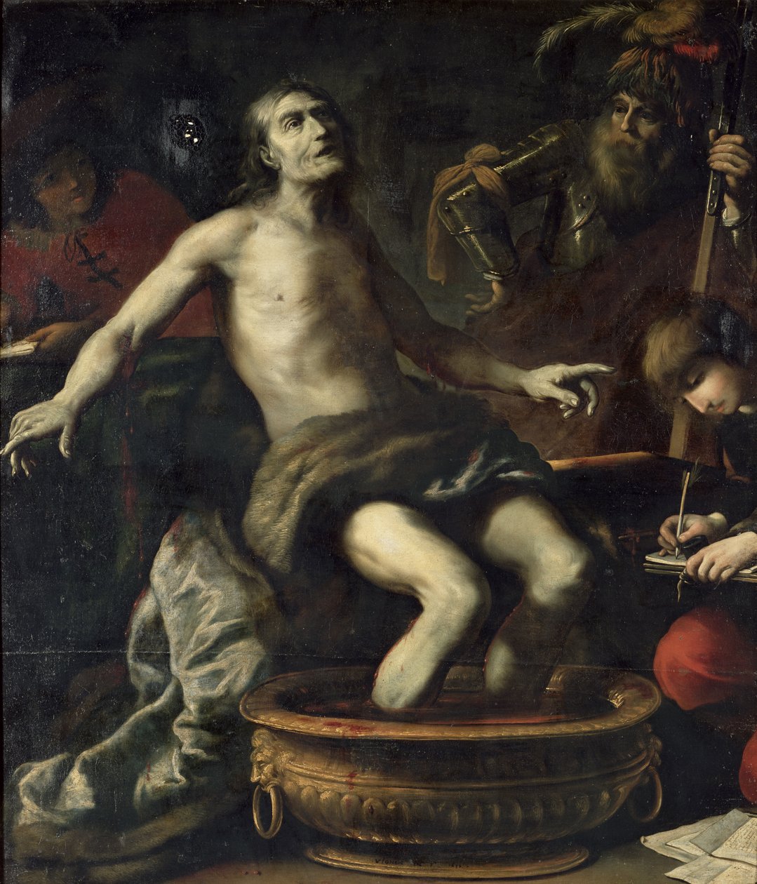 Der Tod des Seneca, 1633 von Claude Vignon