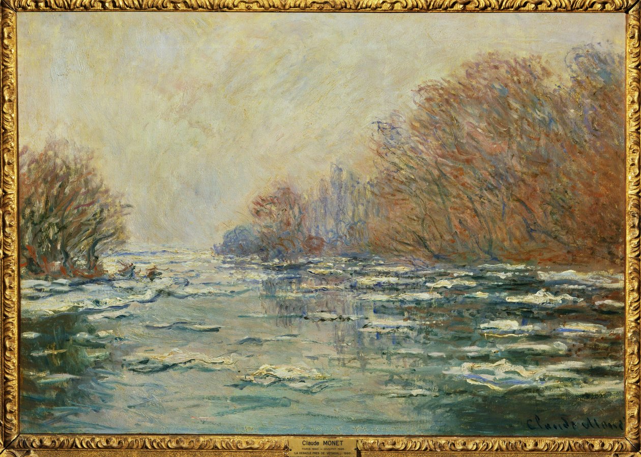 Das Debakel bei Vétheuil von Claude (follower of) Monet