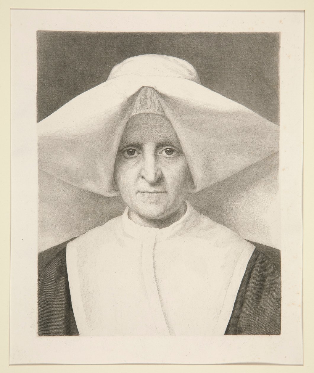 La Soeur Rosalie (Jeanne-Marie Rendu) von Claude Ferdinand Gaillard