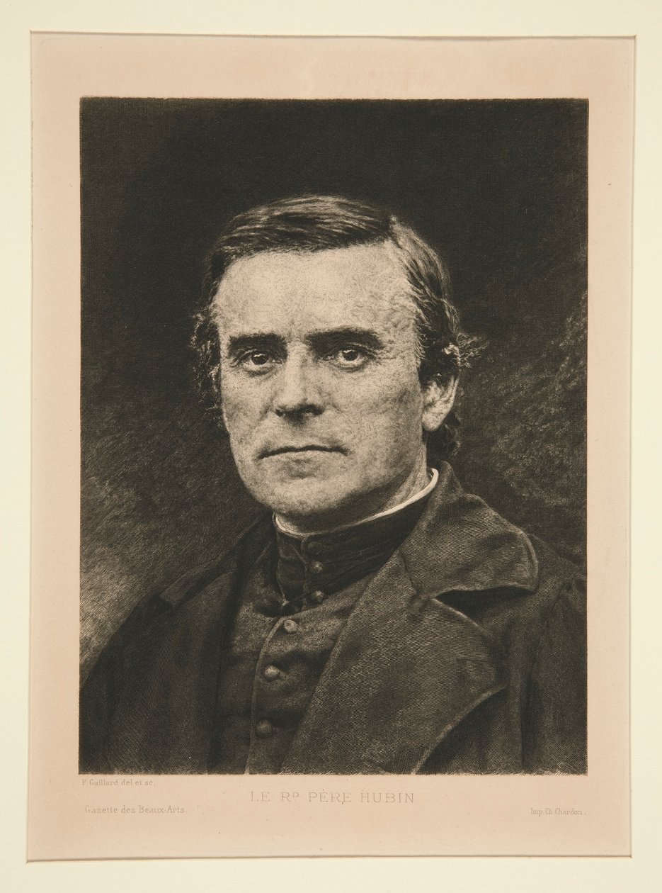 Der ehrwürdige Pater Hubin von Claude Ferdinand Gaillard