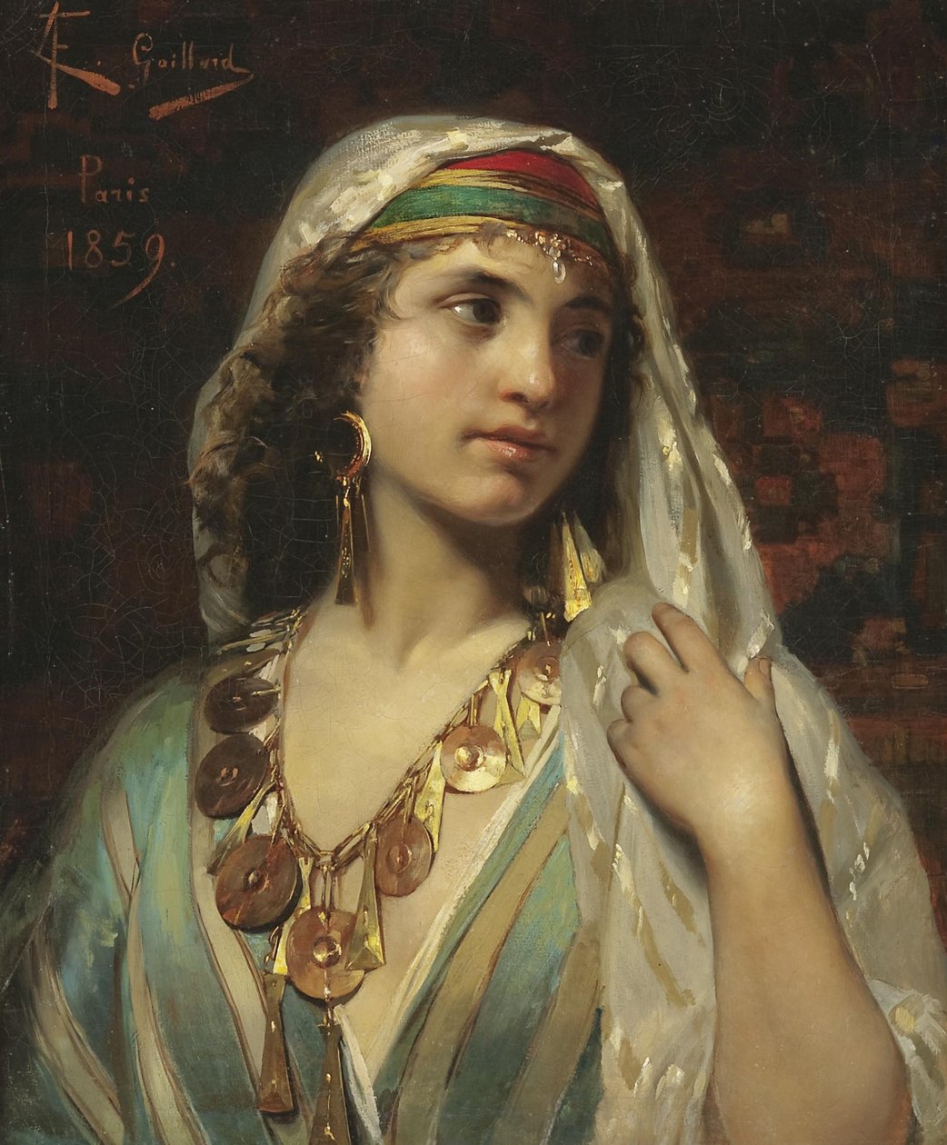Odaliske von Claude Ferdinand Gaillard