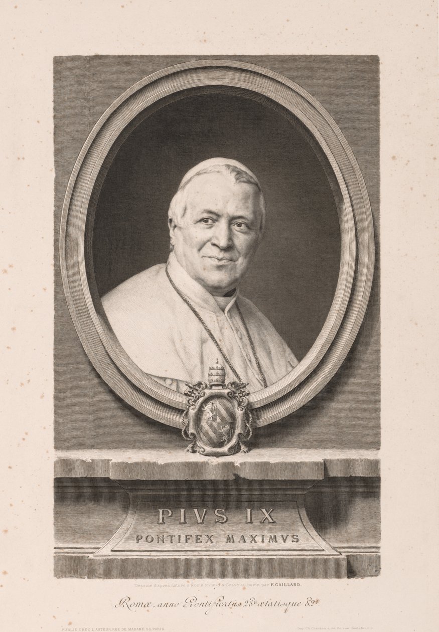 Pius IX von Claude Ferdinand Gaillard