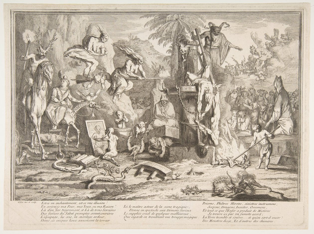 Ist das eine Verzauberung....n.d. von Claude Gillot