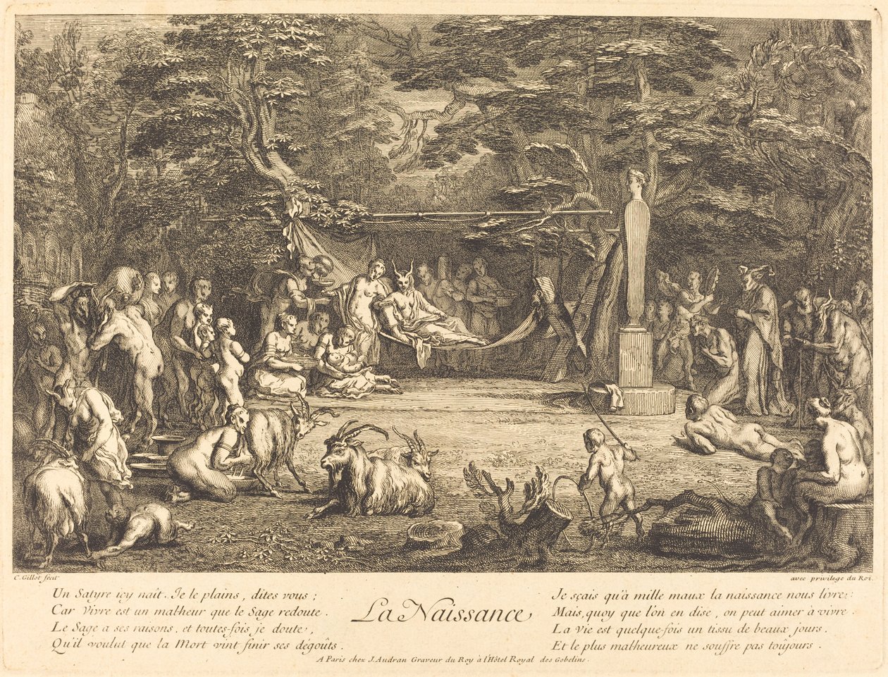 Die Geburt von Claude Gillot