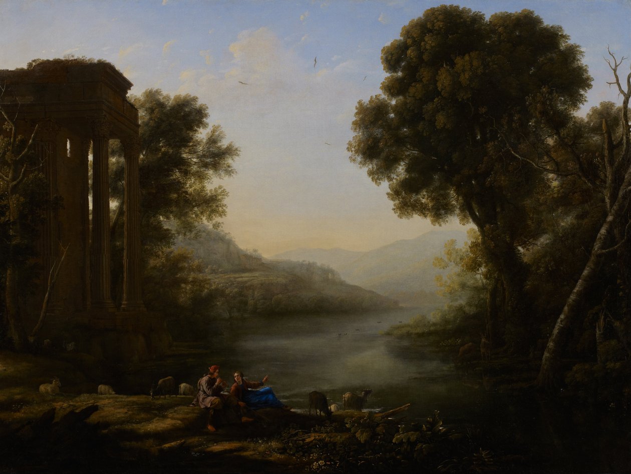 Pastorale Landschaft von Claude Lorrain