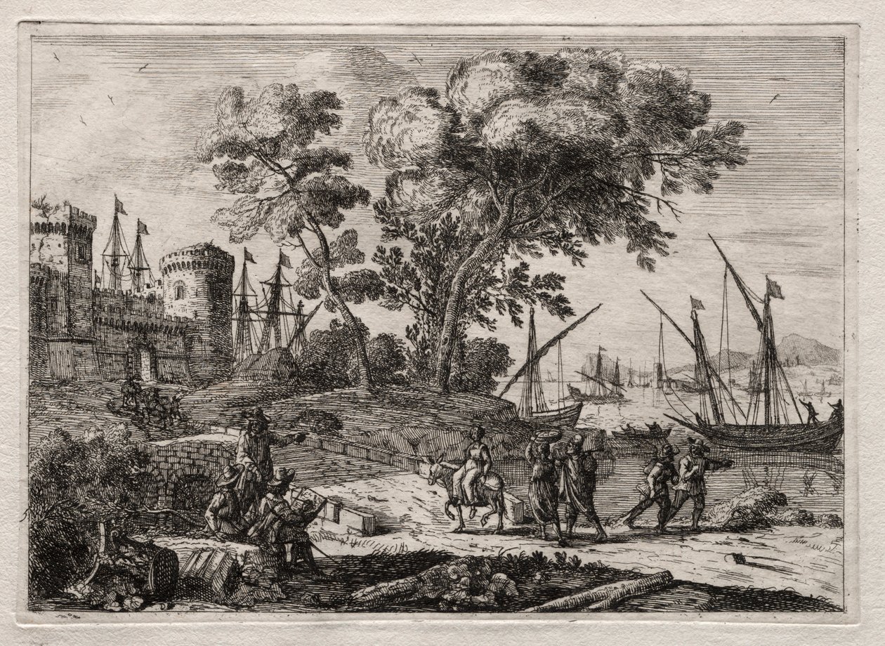 Der Zeichner von Claude Lorrain