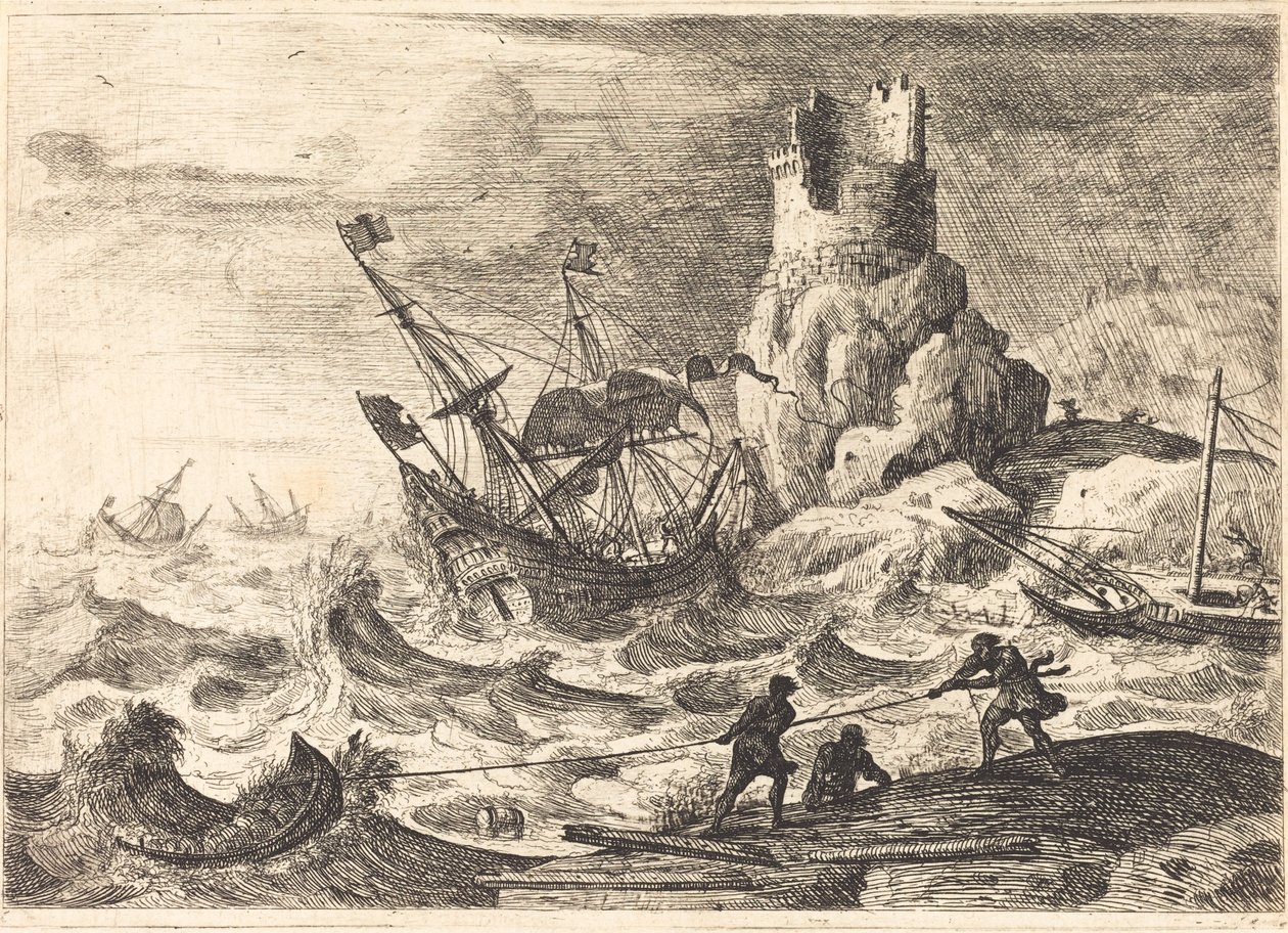 Das Schiffswrack von Claude Lorrain