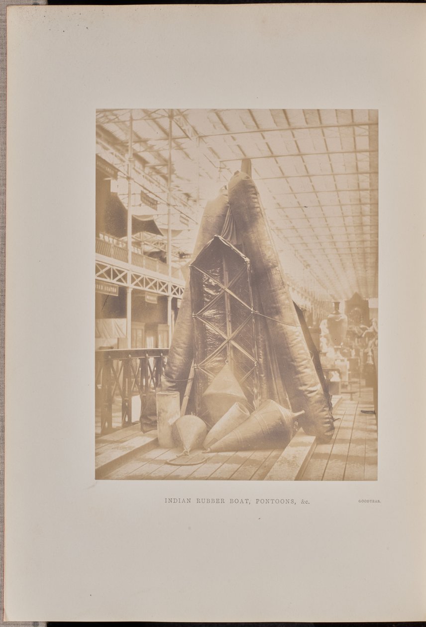 Indiarubber-Boot, Pontons, etcetera von Claude Marie Ferrier
