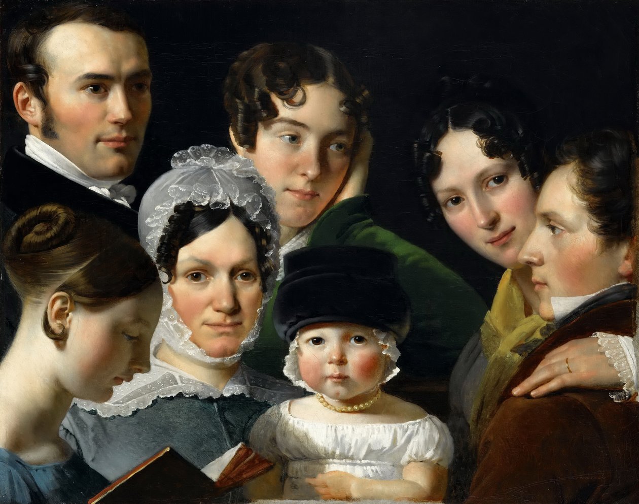 Die Familie Dubufe von Claude Marie Paul Dubufe