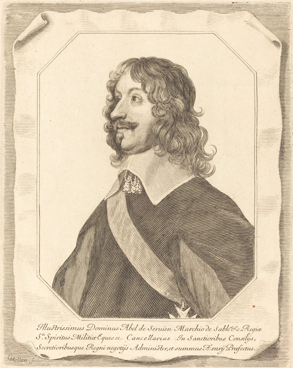 Abel Servien von Claude Mellan