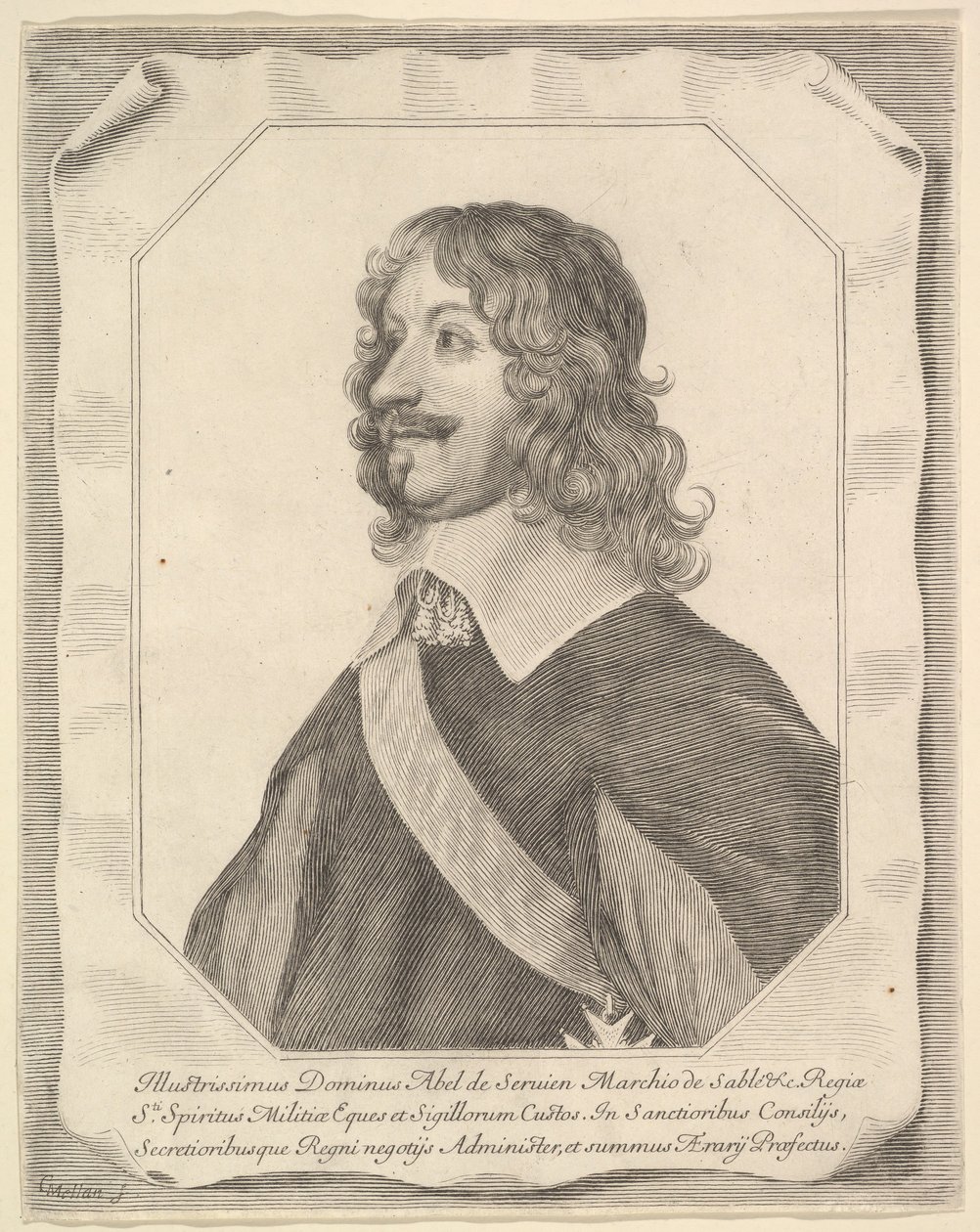 Abel Servien von Claude Mellan