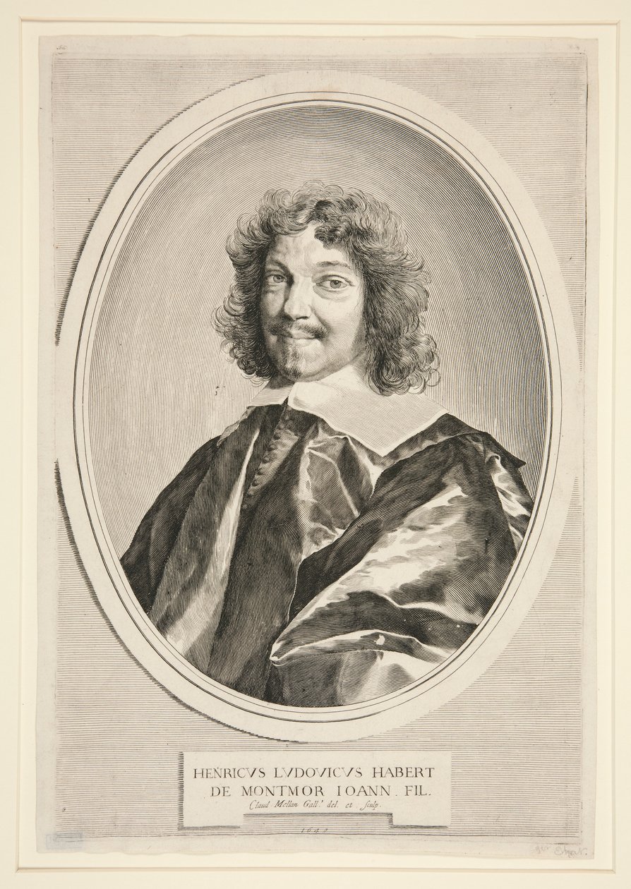 Henri Louis Habert de Montmor von Claude Mellan