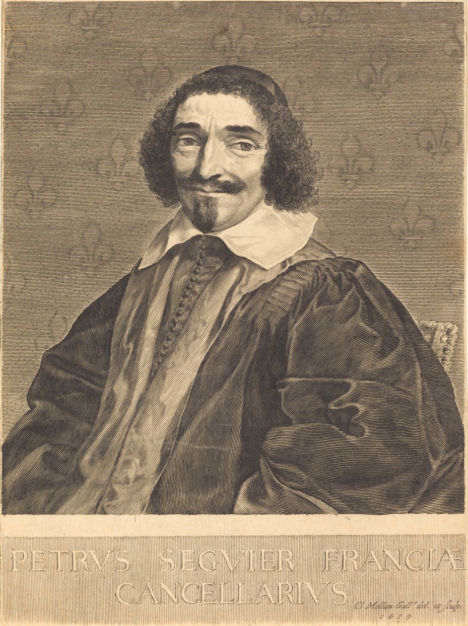 Pierre Seguier von Claude Mellan