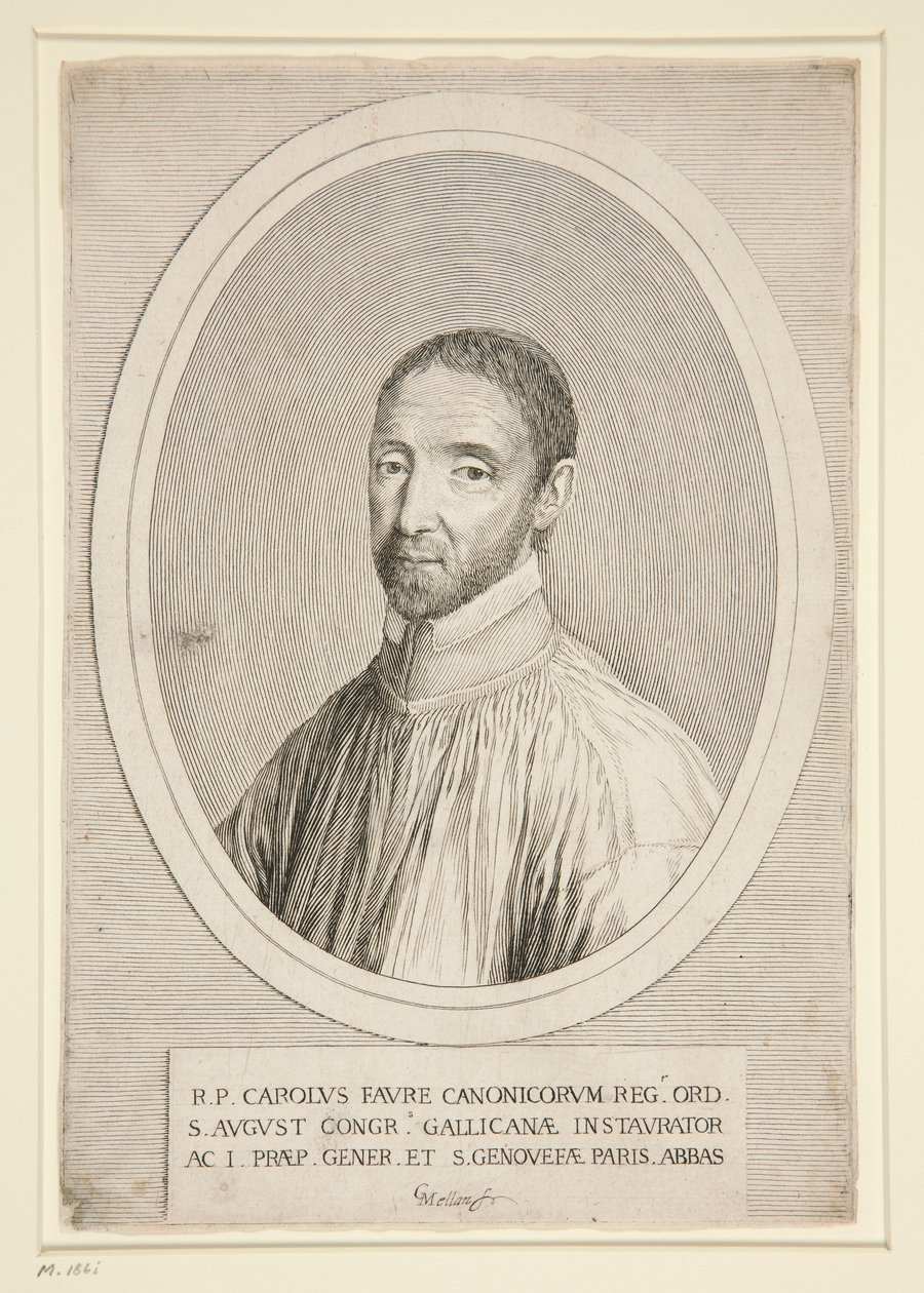 Porträt von Charles Favre von Claude Mellan