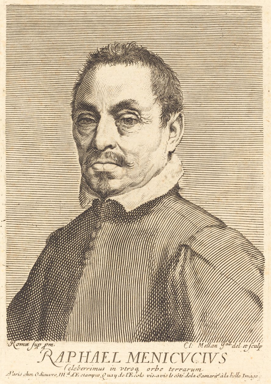 Raffaello Menicucci von Claude Mellan
