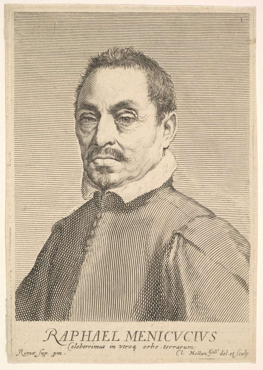 Raffaello Menicucci von Claude Mellan