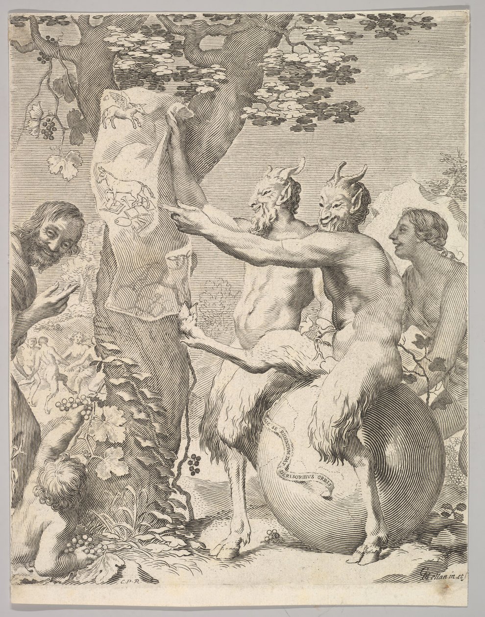 Satyrn von Claude Mellan