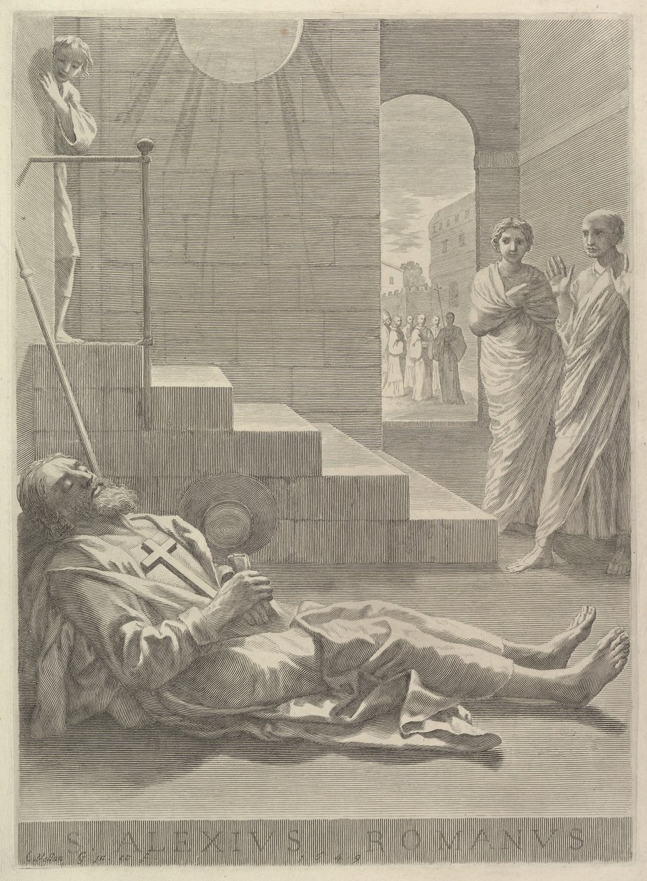 St. Alexis, 1649 von Claude Mellan