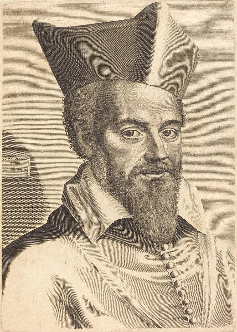 Nicolas Coeffeteau von Claude Mellan after Daniel Dumonstier