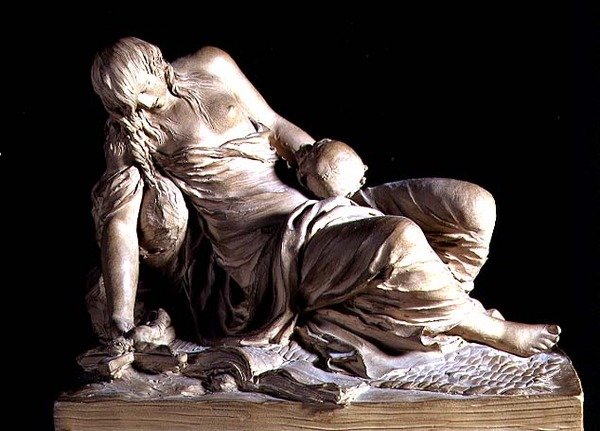Die reuige Magdalena von Claude Michel Clodion