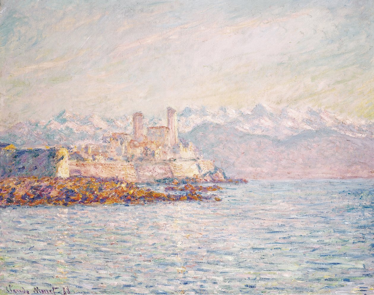 Antibes, 1888 von Claude Monet