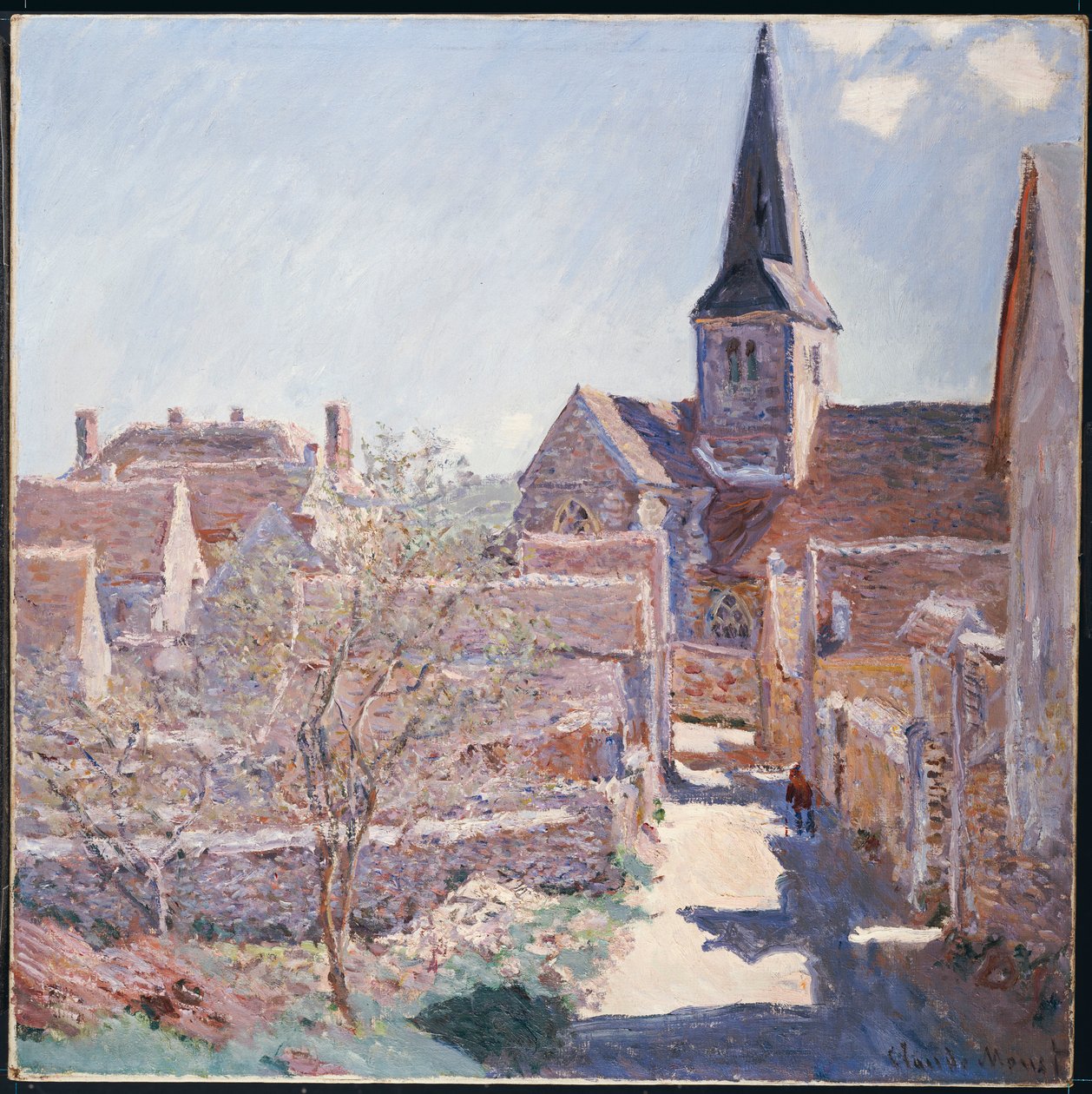 Bennecourt, 1885 von Claude Monet