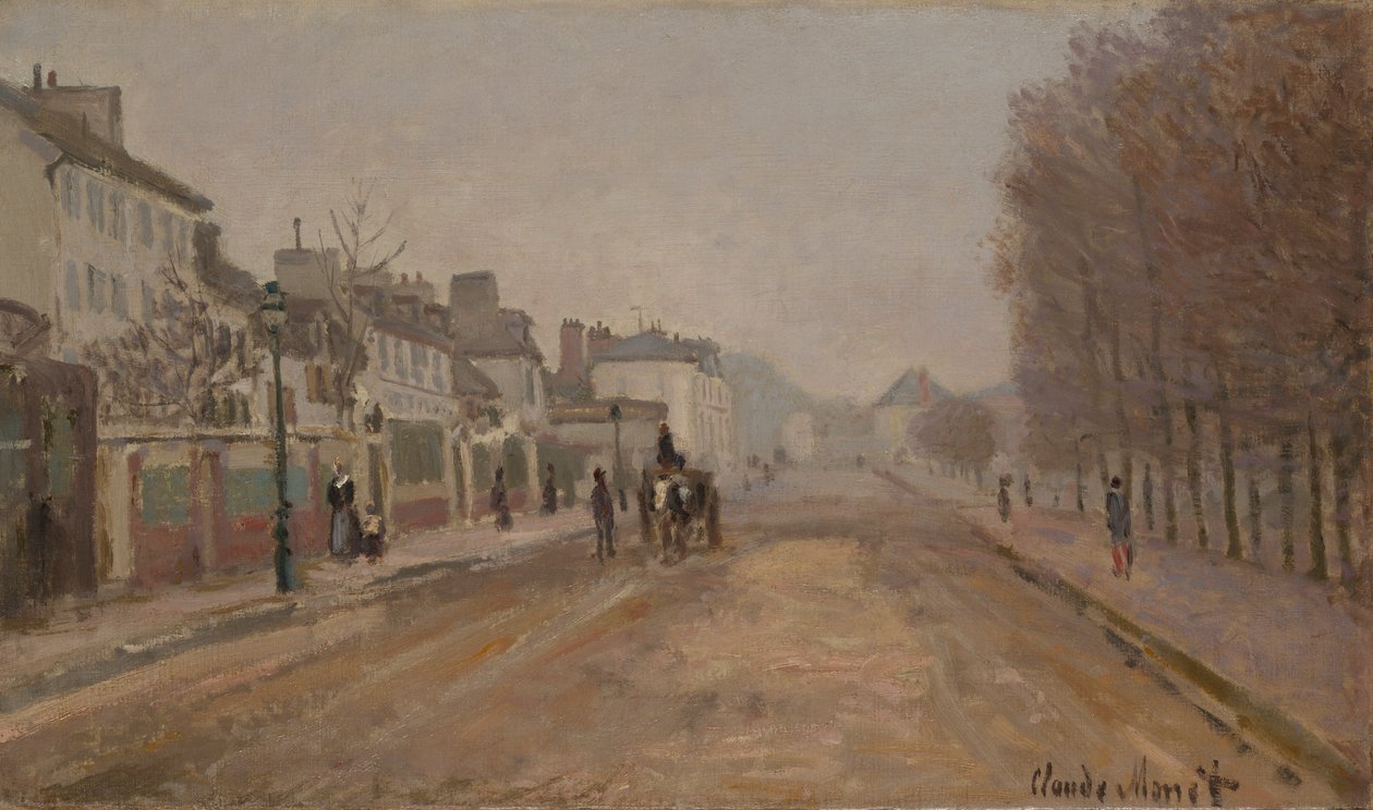 Boulevard Héloïse, Argenteuil von Claude Monet