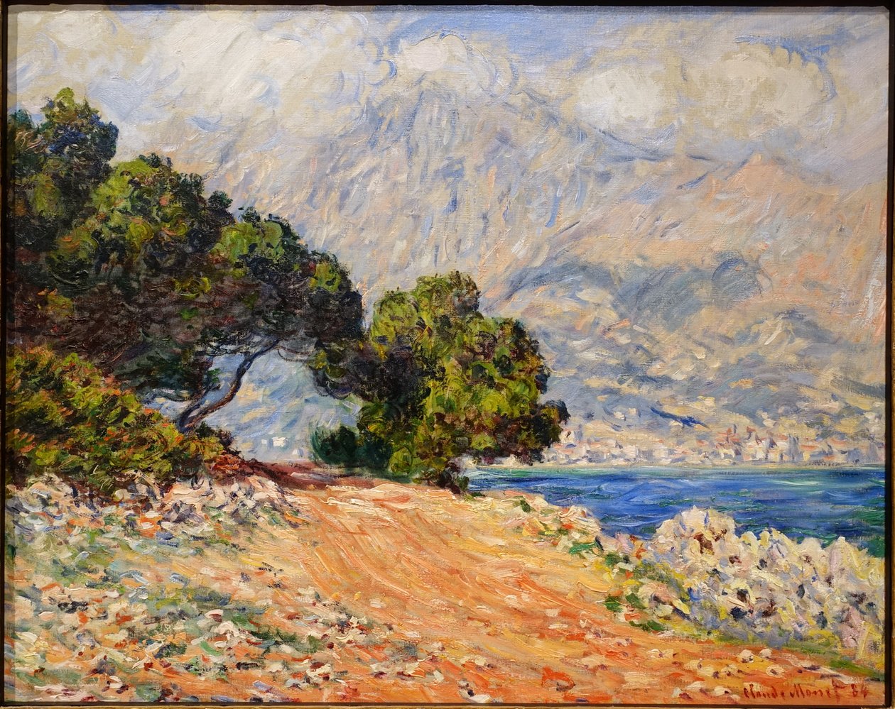 Cap Martin, nahe Menton von Claude Monet