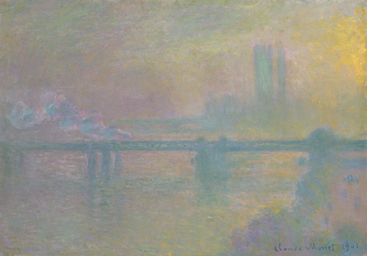 Charing Cross Bridge, London von Claude Monet