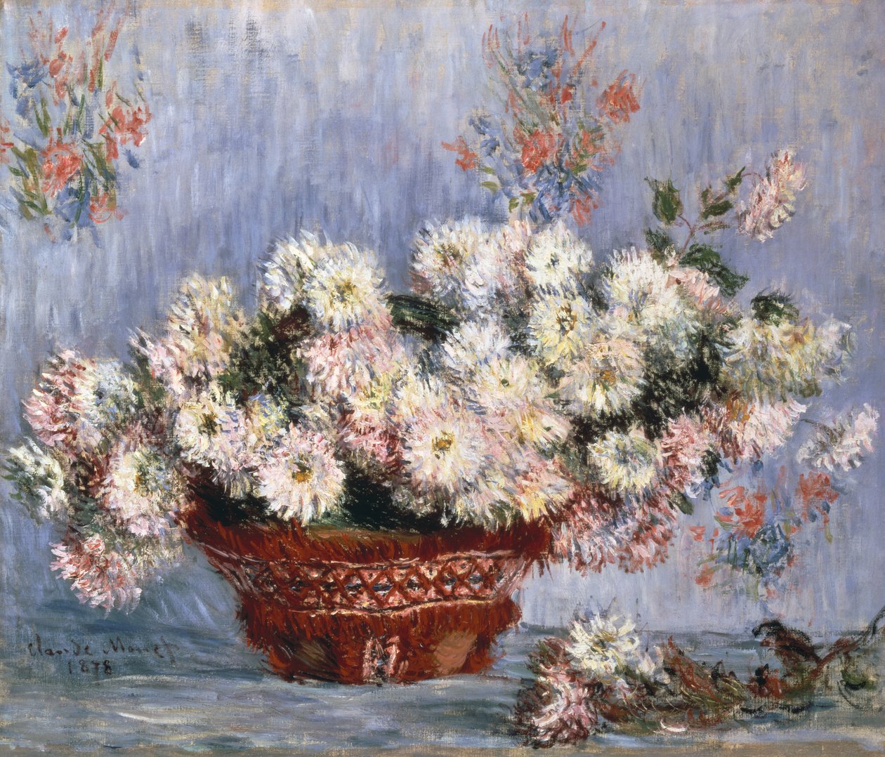 Chrysanthemen, 1878 von Claude Monet