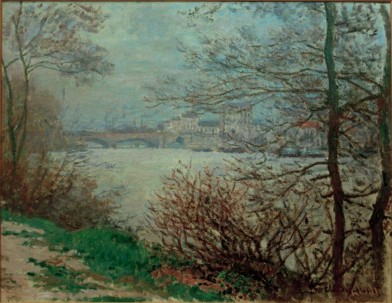 Das Seine-Ufer bei der Insel Grande-Jatte von Claude Monet