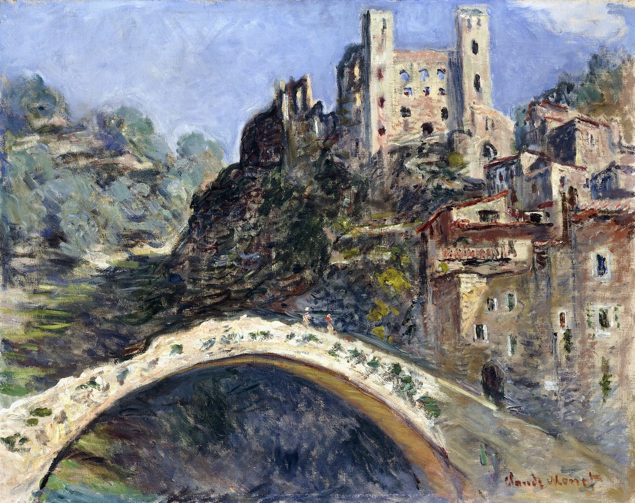 Dolceacqua, 1884 von Claude Monet