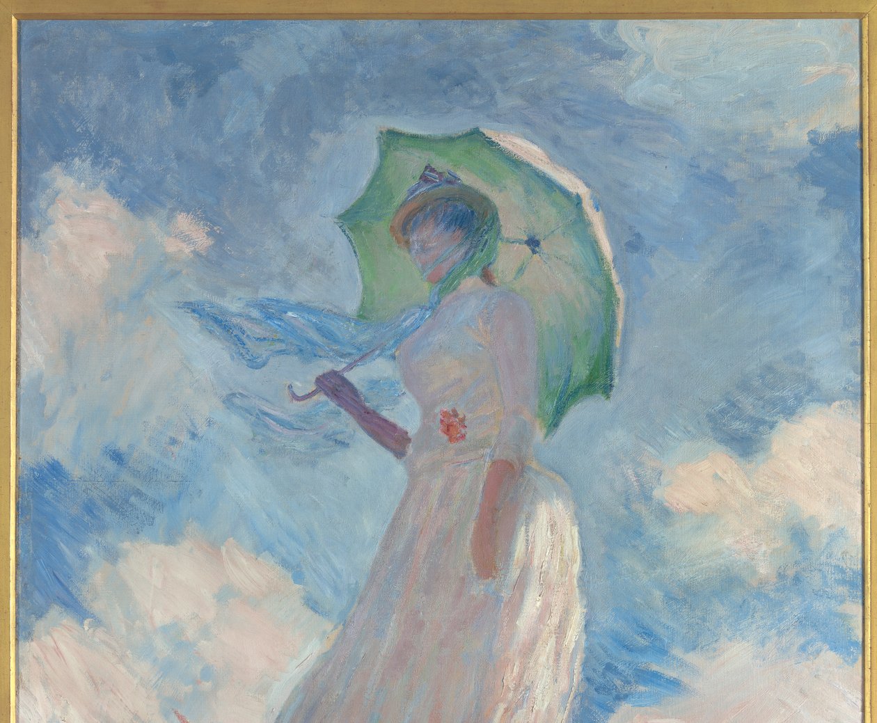 Essai de figure en plein air von Claude Monet