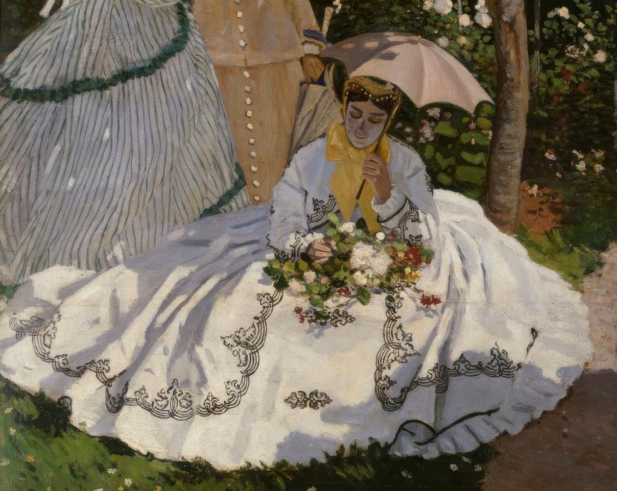 Frauen im Garten von Claude Monet
