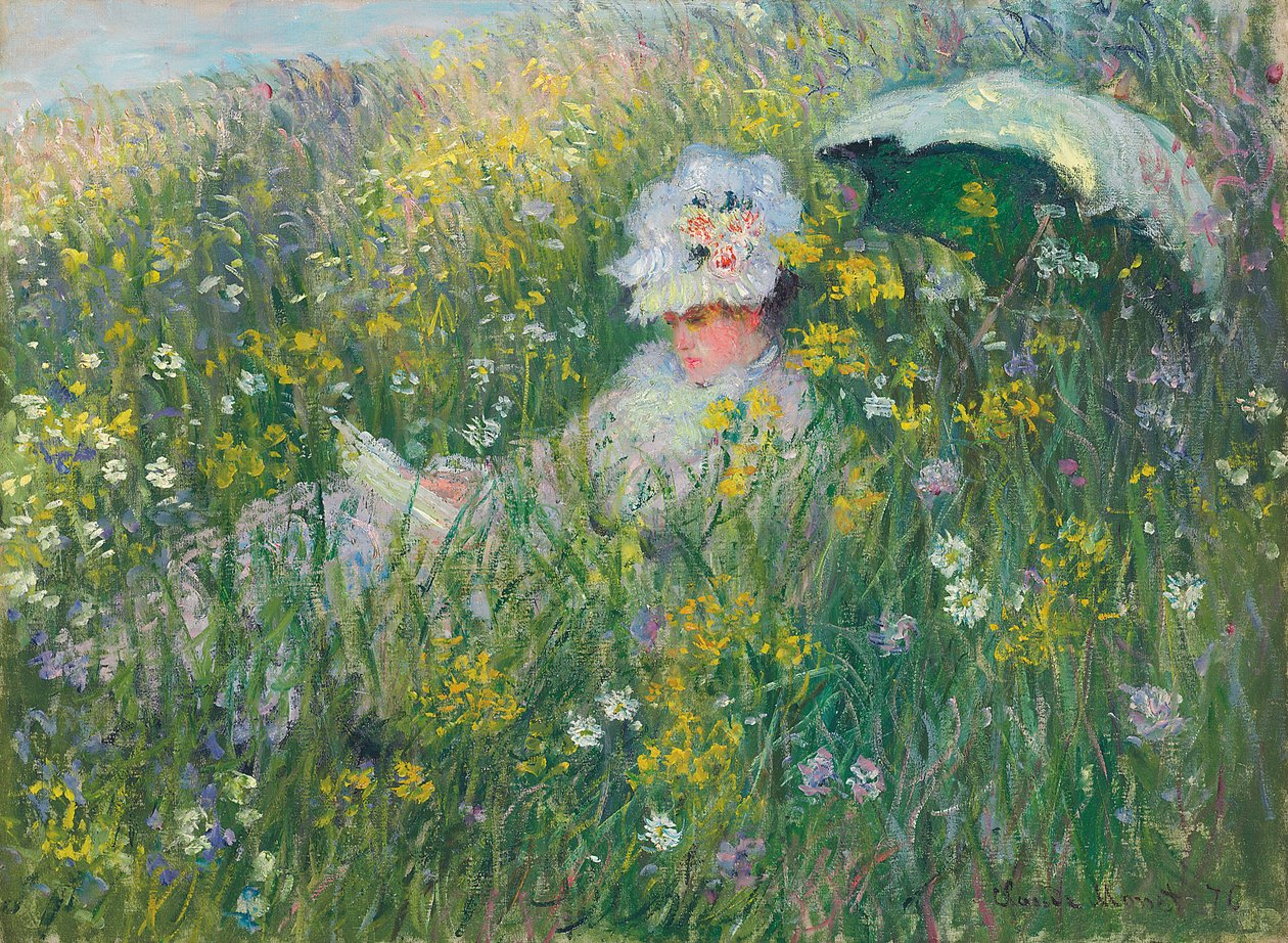 Auf der Wiese, 1876 von Claude Monet