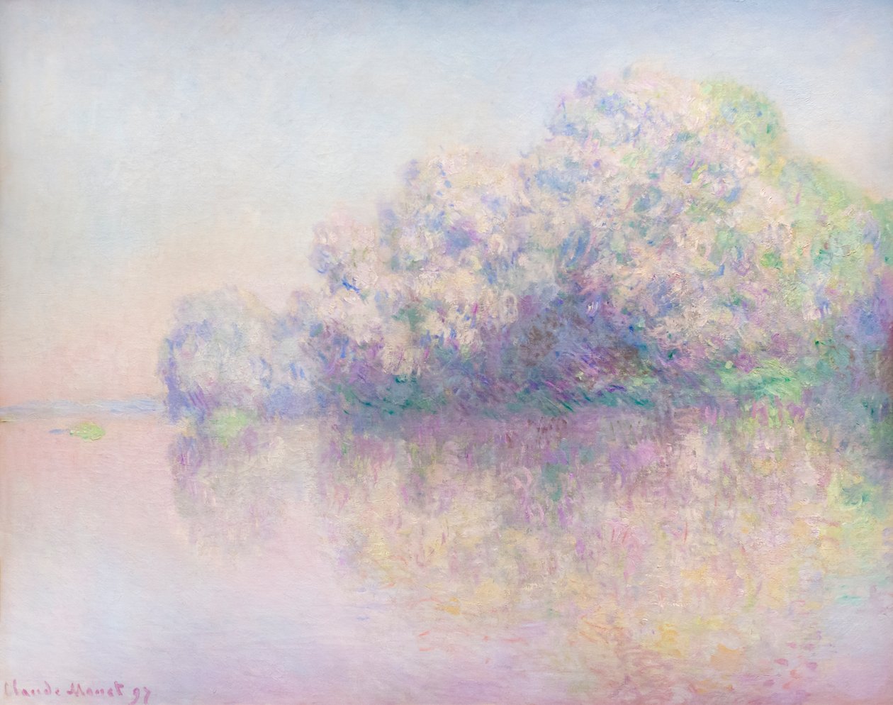 Insel der Brennnesseln von Claude Monet