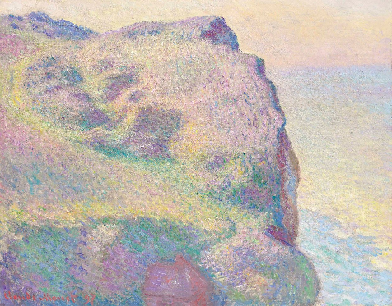 La Pointe du Petit Ailly, 1897 von Claude Monet