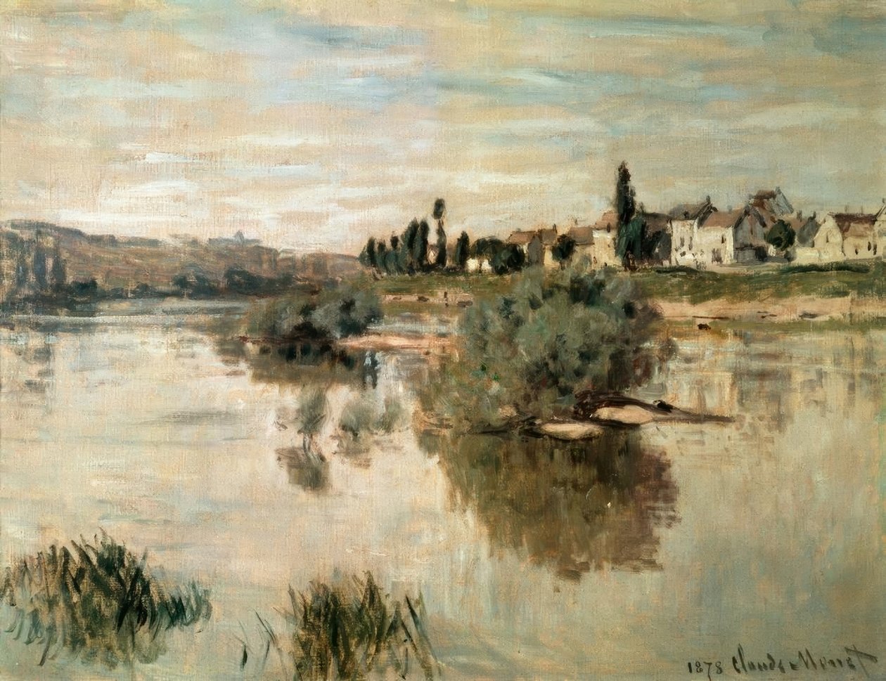 Die Seine in Lavacourt von Claude Monet