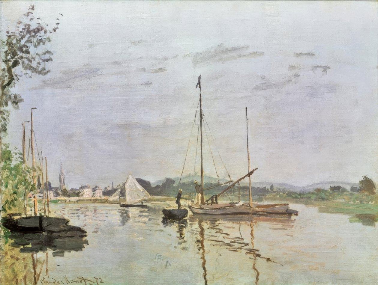 Das Boot, Argenteuil von Claude Monet