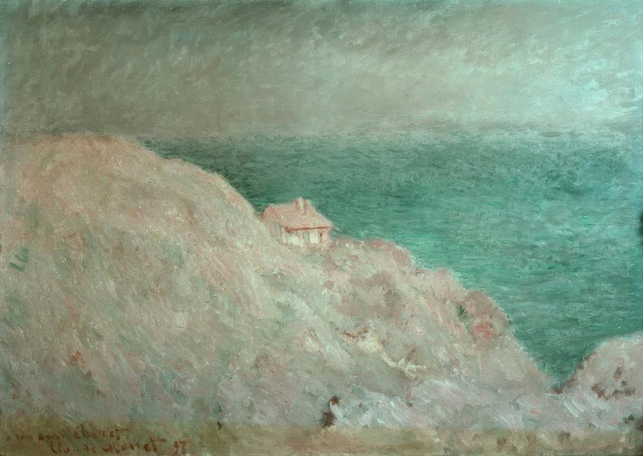Die Hütte des Zöllners von Claude Monet