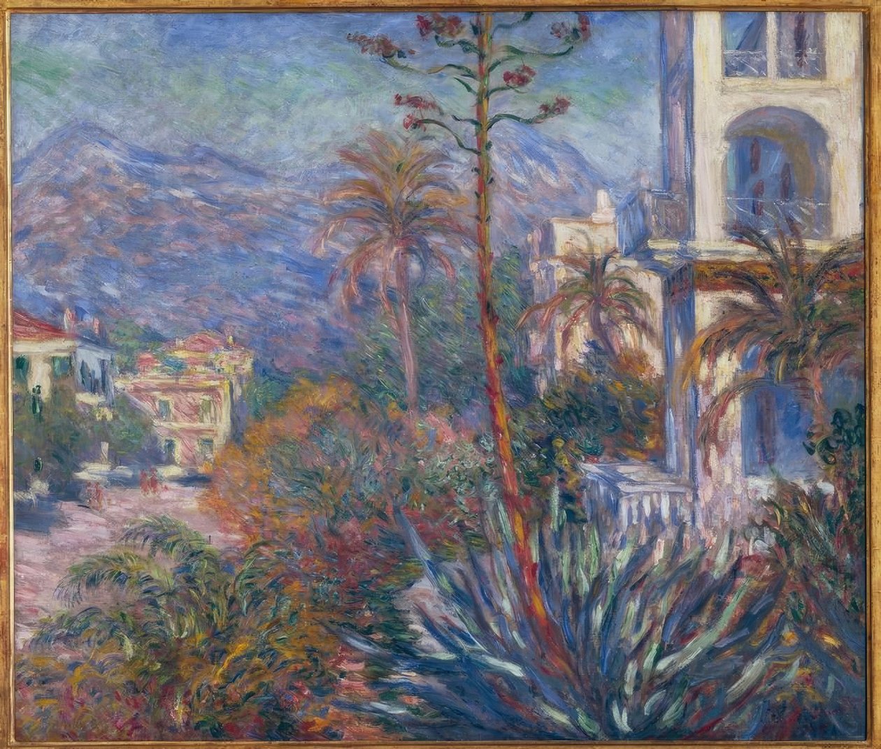 Die Villen von Bordighera von Claude Monet