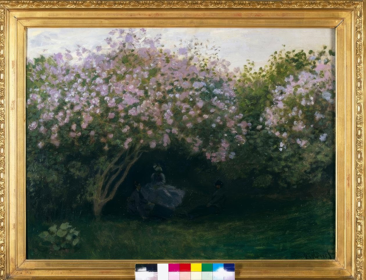 Flieder, graues Wetter von Claude Monet