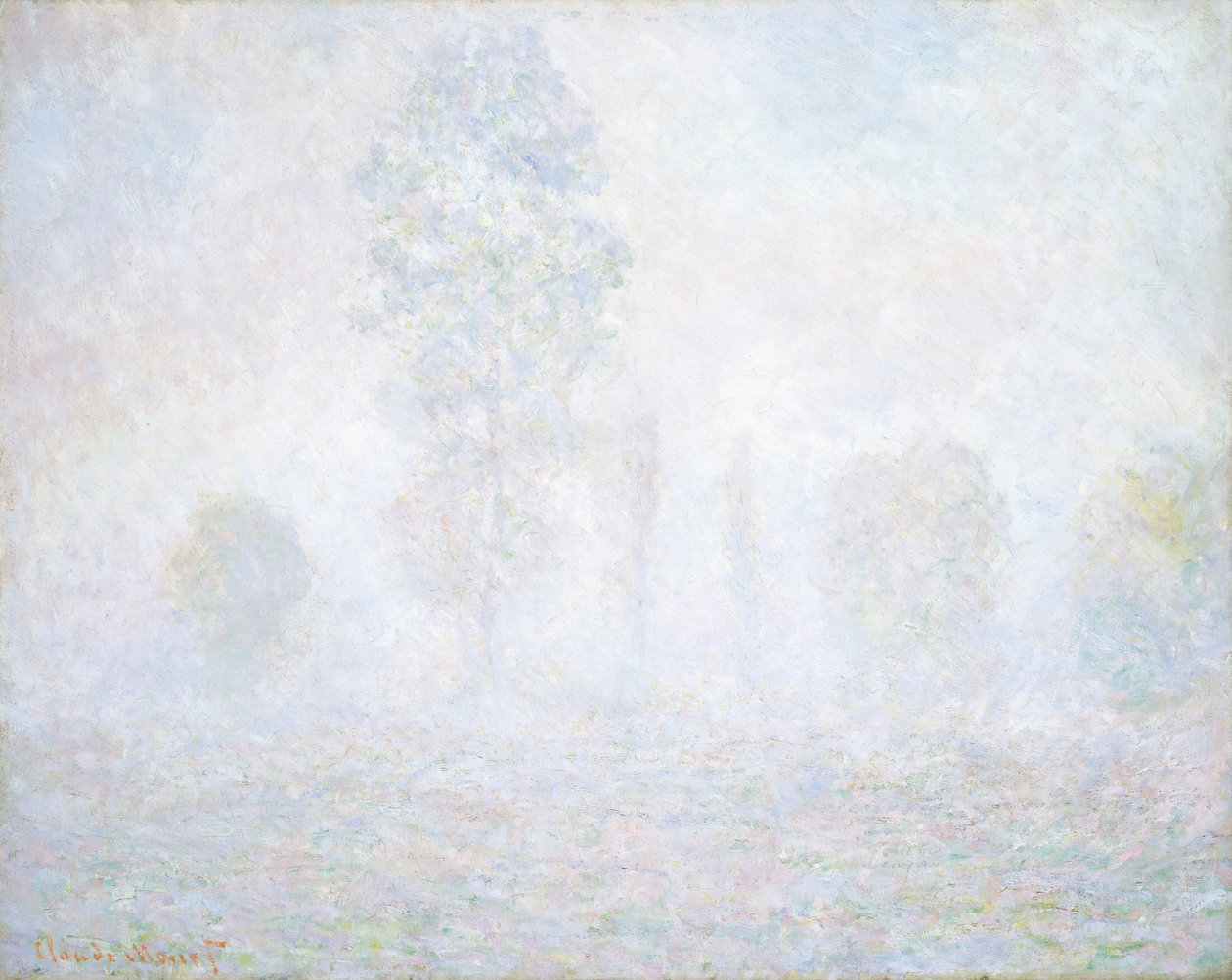 Morgennebel, 1888 von Claude Monet